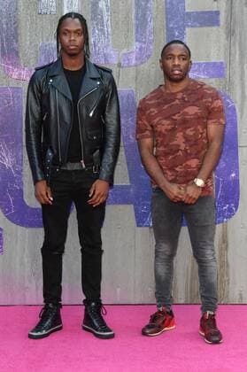European Premiere of Suicide Squad London, UK. Krept and Konan at the European Premiere of Suicide Squad at the Odeon Leicester Square, London on August 3rd 2016 LMK73-60940-040816 