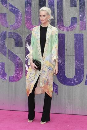 English model Poppy Delevingne attending the European Premiere of Suicide Squad at London s Odeon Leicester Square. AUGUST 3rd 2016  GBHx162572
