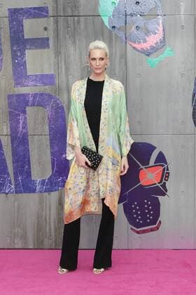 English model Poppy Delevingne attending the European Premiere of Suicide Squad at London s Odeon Leicester Square. AUGUST 3rd 2016  GBHx162572
