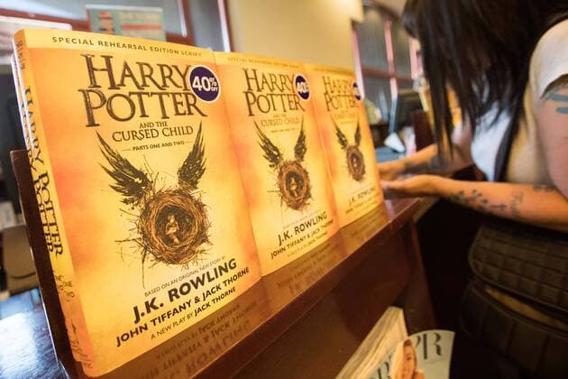August 4, 2016 - Kingston, Ontario, Canada - Several new Harry Potter and The Cursed Child books are on display at Chapters in Kingston, Ont., on Aug. 4, 2016. Kingston Canada - ZUMAh140