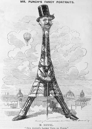 Gustave Eiffel (1832-1923) WHA  !ACHTUNG AUFNAHMEDATUM GESCHÄTZT! Copyright: WHA UnitedArchivesWHA_072_0262