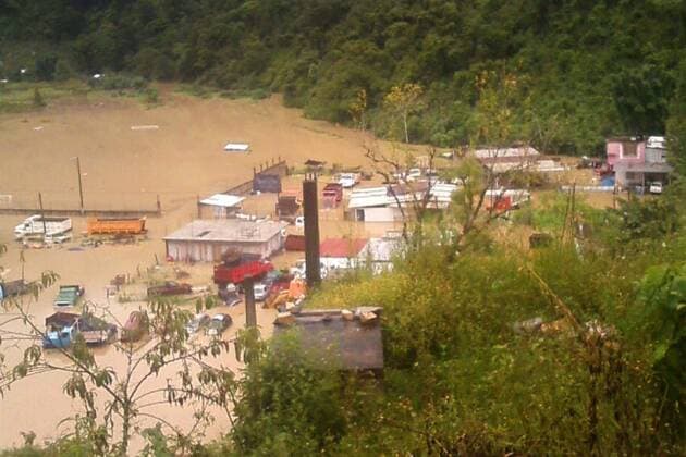 Zerstörungen nach Tornado Earl in Mexiko August 7, 2016 - Mexico - XALAPA, Ver.Überschwemmungen nach Tropensturm Earl  - ZUMAu78_