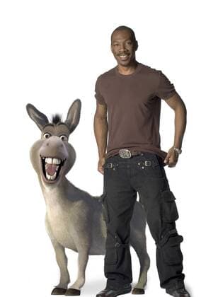 RELEASE DATE: May 21, 2010. MOVIE TITLE: Shrek Forever After. STUDIO: DreamWorks. PLOT: The further adventures of the giant green ogre, Shrek, living in the land of Far, Far Away. PICTURED: EDDIE MURPHY as Donkey. - ZUMAg90_