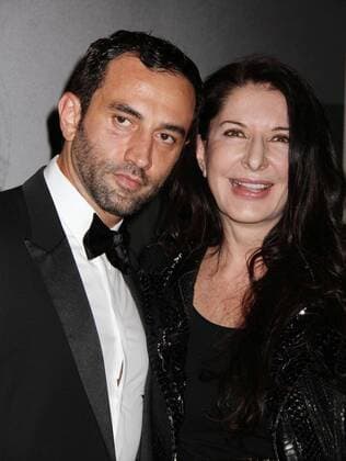 Jun. 01, 2010 - New York, New York, U.S. - Artistic director of Givenchy RICCARDO TISCI and artist MARINA ABRAMOVIC attend the Givenchy celebration of the closing of her exhibition The Artist is Present held at the Museum of Modern Art. - ZUMAk03_