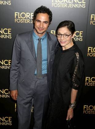 August 9, 2016 - New York, New York, U.S. - Designer ZAC POSEN and his mother SUSAN POSEN attend the New York premiere of Florence Foster Jenkins held at AMC Loews Lincoln Square. New York U.S. - ZUMAk03_