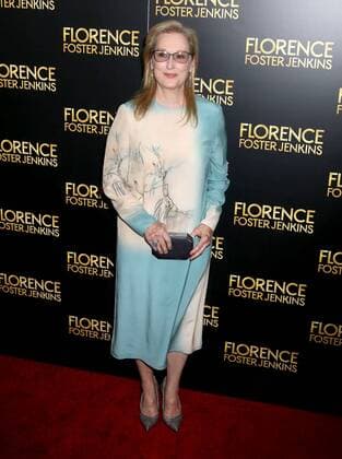 August 9, 2016 - New York, New York, U.S. - Actress MERYL STREEP attends the New York premiere of Florence Foster Jenkins held at AMC Loews Lincoln Square. New York U.S. - ZUMAk03_