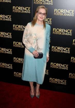 August 9, 2016 - New York, New York, U.S. - Actress MERYL STREEP attends the New York premiere of Florence Foster Jenkins held at AMC Loews Lincoln Square. New York U.S. - ZUMAk03_