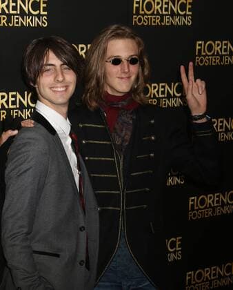 August 9, 2016 - New York, New York, U.S. - JONATHAN OCASEK and OLIVER OCASEK attend the New York premiere of Florence Foster Jenkins held at AMC Loews Lincoln Square. New York U.S. - ZUMAk03_