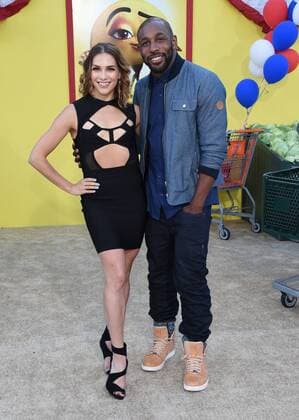 August 9, 2016 - Westwood, California, U.S. - Allison Holker & Stephen twitch Boss arrives for the premiere of the film Sausage Party at the Village theater. Westwood U.S. - ZUMAo05_