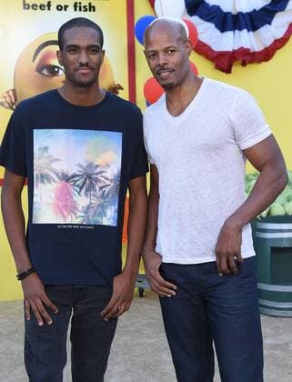 August 9, 2016 - Westwood, California, U.S. - Keenen Ivory Wayans & Keenen Ivory Wayans Jr. arrives for the premiere of the film Sausage Party at the Village theater. Westwood U.S. - ZUMAo05_