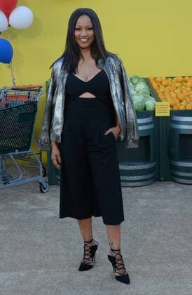 Actress Garcelle Beauvais attends the premiere of the animated motion picture comedy Sausage Party at the Regency Village Theatre in the Westwood section of Los Angeles on August 9, 2016. Storyline: A sausage strives to discover the truth about his existence.  LAP2016080936 JIMxRUYMEN