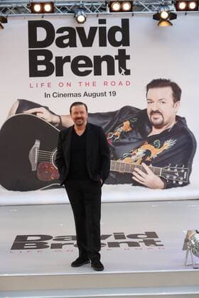 David Brent: Life On The Road Filmpremiere in London . 10 08 2016. London, United Kingdom. Ricky Gervais arriving at the David Brent : Life on the Road premiere in London.  xStephenxLockx xi-Imagesx IIM-13290-0008