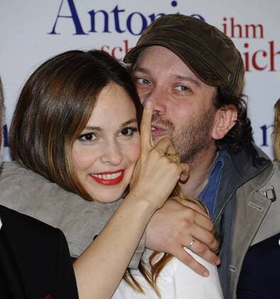 Mina Tander und Christian Ulmen Premiere Antonio, ihm schmeckt«s nicht Mathäser Filmpalast Kino, Film, Fernsehen Muenchen 10. August 2016