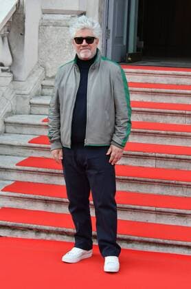 . 10 08 2016. London, United Kingdom. Pedro Almodovar at Julieta UK film premiere. Renowned director Pedro Almodovar introduces screening of his latest film, a drama about a woman on the verge of madness who decides to confront the most difficult elements in her life. Somerset House, London  xNilsxJorgensenx xi-Imagesx IIM-13293-0011