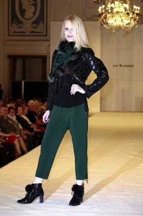 Mirja du Mont bei der Modenschau von Liz Malraux Couture Herbst Winter 2016 im Hotel Atlantic Kempinski. Hamburg, 10.08.2016 Foto:xgbrcix xFuturexImage