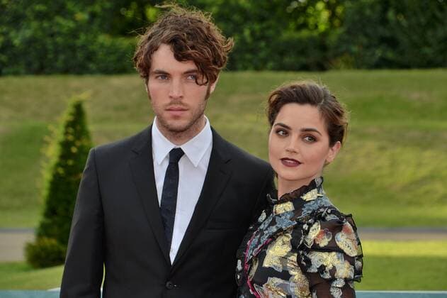 August 11, 2016 - London, London, UK - JENNA COLEMAN and TOM HUGHES attends the VIP press screening of Victoria. The ITV series traces the early life of Queen Victoria, from her accession to the throne at the tender age of 18 through to her courtship and marriage to Prince Albert. London, UK. London UK  - ZUMAl94_