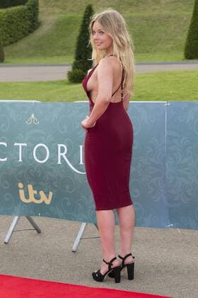 August 11, 2016 - London, London, UK - NELL HUDSON attends the VIP press screening of Victoria. The ITV series traces the early life of Queen Victoria, from her accession to the throne at the tender age of 18 through to her courtship and marriage to Prince Albert. London, UK. London UK  - ZUMAl94_