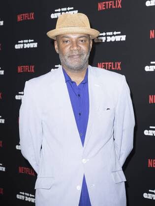 USA: The Get Down premiere in New York Nelson George attends The Get Down Netflix original series premier at Lehman Center for performing arts in the Bronx.  LevxRadin