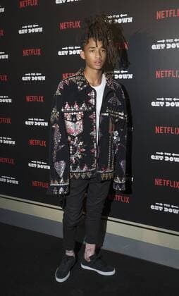 USA: The Get Down premiere in New York Jaden Smith attends The Get Down Netflix original series premier at Lehman Center for performing arts in the Bronx.  LevxRadin