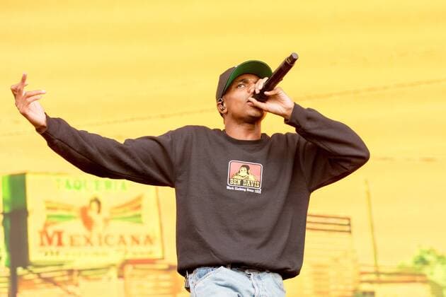 August 12, 2016 - Eau Claire, Wisconsin, U.S - Rapper VINCE STAPLES performs live at Eaux Claires Music Festival in Eau Claire, Wisconsin Eau Claire U.S. - ZUMAs135