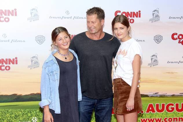 Emma Schweiger, Til Schweiger und Lilli Schweiger bei der Premiere des Kinofilms Conni & Co im Cinestar Sony Center am Potsdamer Platz. Berlin, 13.08.2016 Foto:xA.xBuggex xFuturexImage
