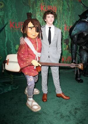 August 14, 2016 - Los Angeles, CA, United States - 14 August 2016 - Los Angeles, California - Art Parkinson. Kubo and The Two Strings World Premiere held at the AMC Universal City Walk Universal Studios Hollywood in Los Angeles. Photo Credit: AdMedia Los Angeles United States - ZUMAa123