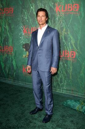 August 14, 2016 - Los Angeles, CA, United States - 14 August 2016 - Los Angeles, California - Matthew McConaughey. Kubo and The Two Strings World Premiere held at the AMC Universal City Walk Universal Studios Hollywood in Los Angeles. Photo Credit: AdMedia Los Angeles United States - ZUMAa123