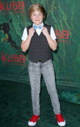 August 14, 2016 - Los Angeles, CA, United States - 14 August 2016 - Los Angeles, California - Casey Simpson. Kubo and The Two Strings World Premiere held at the AMC Universal City Walk Universal Studios Hollywood in Los Angeles. Photo Credit: AdMedia Los Angeles United States - ZUMAa123