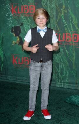 August 14, 2016 - Los Angeles, CA, United States - 14 August 2016 - Los Angeles, California - Casey Simpson. Kubo and The Two Strings World Premiere held at the AMC Universal City Walk Universal Studios Hollywood in Los Angeles. Photo Credit: AdMedia Los Angeles United States - ZUMAa123