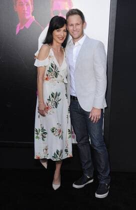 August 15, 2016 - Hollywood, CA, United States - 15 August 2016 - Hollywood, California. Perrey Reeves, Aaron Endress-Fox. Los Angeles premiere of War Dogs held at TCL Chinese Theatre. Photo Credit: AdMedia Hollywood United States - ZUMAa123