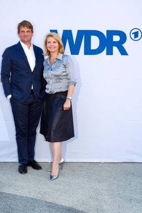 Leopold Hoesch, Annette Frier bei der Kinopremiere von Unser Land 70 Jahre NRW am 15.08.2016 im Cinenova Kino in Köln Kinopremiere von Unser Land 70 Jahre NRW