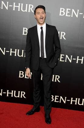 Jack Huston BEN-HUR FILM PREMIERE Hollywood Patrick Rideaux PicturePerfect