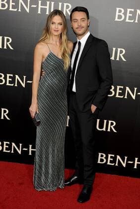 Jack Huston & Shannan Click BEN-HUR FILM PREMIERE Hollywood Patrick Rideaux PicturePerfect