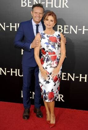 Mark Burnett & wife Roma Downey BEN-HUR FILM PREMIERE Hollywood Patrick Rideaux PicturePerfect