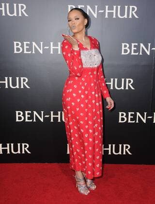 August 16, 2016 - Hollywood, CA, United States - 16 August 2016 - Hollywood, California. Andra Day. Los Angeles premiere of Ben-Hur held at TCL Chinese Theatre. Photo Credit: AdMedia Hollywood United States - ZUMAa123