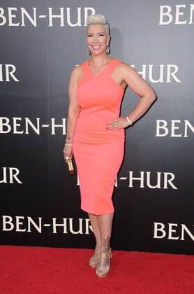 August 16, 2016 - Hollywood, CA, United States - 16 August 2016 - Hollywood, California. Rebecca Crews. Los Angeles premiere of Ben-Hur held at TCL Chinese Theatre. Photo Credit: AdMedia Hollywood United States - ZUMAa123