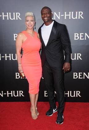 August 16, 2016 - Hollywood, CA, United States - 16 August 2016 - Hollywood, California. Rebecca Crews, Terry Crews. Los Angeles premiere of Ben-Hur held at TCL Chinese Theatre. Photo Credit: AdMedia Hollywood United States - ZUMAa123