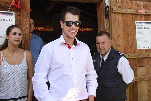 Mike Oesch auf dem Kitzbühel Musikfestival. Kitzbühel, 19.08.2016 Foto:xS.xNömerx xFuturexImage