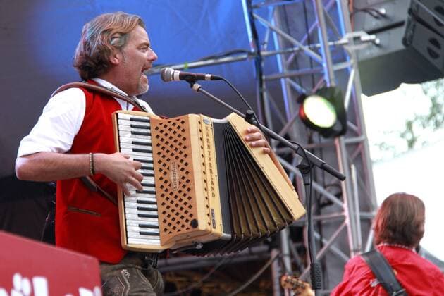Die Trenkwalder live auf dem Kitzbühel Musikfestiva lim Tennisstadion. Kitzbühel, 19.08.2016 Foto:xS.xNömerx xFuturexImage