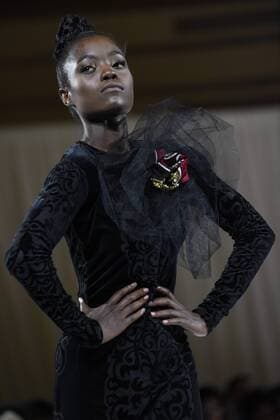 August 20, 2016 - Toronto, Canada - A model during the African Fashion Week in Toronto,Canada on 20th August,2016. Toronto Canada  - ZUMAn230