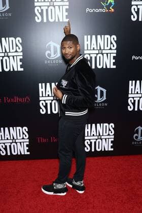 Usher bei der Hands of Stone Film Premiere am 22.08.2016 in New York Hands of Stone Filmpremiere in New York City, 2016 