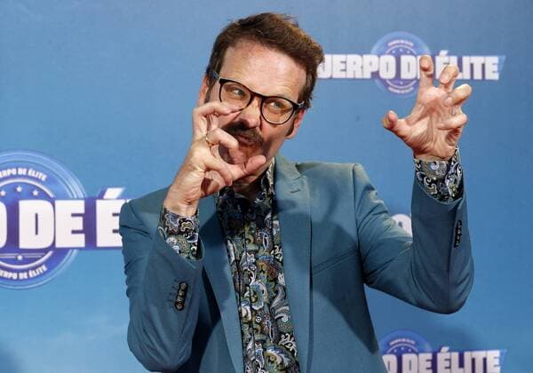 Actor Joaquín Reyes arrives for the premiere of Cuerpo de Elite (Heroes Wanted), in Madrid, Spain, 25 August 2016. The movie will be released in Spanish theaters on 26 August. Premiere of Heroes Wanted !ACHTUNG: NUR REDAKTIONELLE NUTZUNG!  GRA286 20160825-636077593207855092