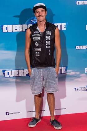 Nacho Aldeguer during the premiere of Cuerpo de Elite at Capitol cinema. Madrid. August 25, 2016.  (20160825110)