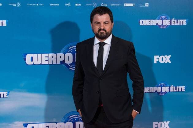 Spanish actor Andoni Agirregomezkorta during the premiere of Cuerpo de Elite at Capitol cinema. Madrid. August 25, 2016.  (20160825026)