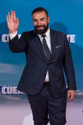 Spanish actor Rober Bodegas during the premiere of Cuerpo de Elite at Capitol cinema. Madrid. August 25, 2016.  (20160825027)