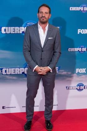Spanish director Joaquin Mazon during the premiere of Cuerpo de Elite at Capitol cinema. Madrid. August 25, 2016.  (20160825012)