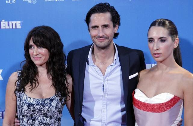 Premier de la pelicula Cuerpo de Elite, en Madrid 25 de Agosto de 2016. Photo: J. Luis Cuesta 261 Cordon Press. Maria Botto, Juan Diego Botto y Luz Levi. Cordon Press  J.xLuisxCuesta