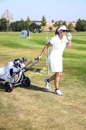 Anna Loos beim 9. GRK Golf Charity Masters im Golf & Country Club Leipzig. Leipzig, 27.08.2016 Foto:xS.xGabschx xFuturexImage