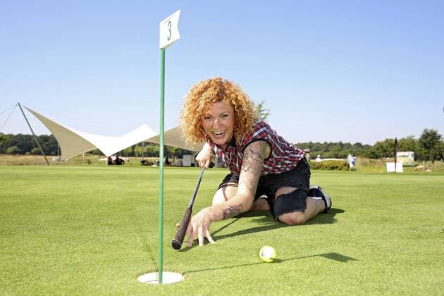 Lucy Diakovska beim 9. GRK Golf Charity Masters im Golf & Country Club Leipzig. Leipzig, 27.08.2016 Foto:xS.xGabschx xFuturexImage