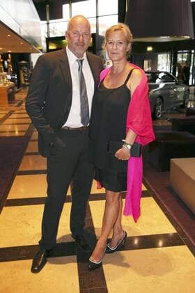 Suzanne von Borsody mit Ehemann Jens Schniedenharn bei der Golf Charity Masters Party im Hotel The Westin. Leipzig, 27.08.2016 Foto:xS.xGabschx xFuturexImage